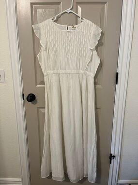 NWT cotton gauze summer dress. Lined below the waist